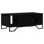 vidaXL Couchtisch Schwarz 100x51x40 cm Holzwerkstoff vidaXL Couchtisch Schwarz 100x51x40 cm Holzwerkstoff