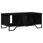vidaXL Couchtisch Schwarz 100x51x40 cm Holzwerkstoff vidaXL Couchtisch Schwarz 100x51x40 cm Holzwerkstoff
