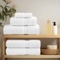 vidaXL Premium-Saunatücher SOLUND 10 Stk Weiß 80x200 cm 600 g/m² vidaXL Premium-Saunatücher SOLUND 10 Stk Weiß 80x200 cm 600 g/m²