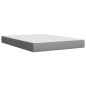 vidaXL Boxspringbett mit Matratze Hellgrau 140x200 cm Stoff vidaXL Boxspringbett mit Matratze Hellgrau 140x200 cm Stoff