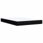 vidaXL Boxspringbett mit Matratze Schwarz 140x190 cm Stoff vidaXL Boxspringbett mit Matratze Schwarz 140x190 cm Stoff