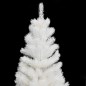 Künstlicher Weihnachtsbaum mit LEDs & Kugeln Weiß 90 cm Künstlicher Weihnachtsbaum mit LEDs & Kugeln Weiß 90 cm
