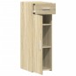 vidaXL Sideboard Sonoma-Eiche 30x42,5x93 cm Holzwerkstoff vidaXL Sideboard Sonoma-Eiche 30x42,5x93 cm Holzwerkstoff
