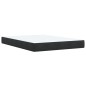 vidaXL Boxspringbett mit Matratze Schwarz 140x200 cm Samt vidaXL Boxspringbett mit Matratze Schwarz 140x200 cm Samt