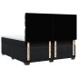 vidaXL Boxspringbett mit Matratze Schwarz 180x200 cm Samt vidaXL Boxspringbett mit Matratze Schwarz 180x200 cm Samt