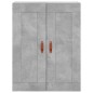 Highboard Betongrau 69,5x34x180 cm Holzwerkstoff Highboard Betongrau 69,5x34x180 cm Holzwerkstoff