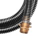 vidaXL Saugschlauch mit Messing-Anschlüssen 4 m 25 mm Schwarz vidaXL Saugschlauch mit Messing-Anschlüssen 4 m 25 mm Schwarz