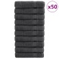vidaXL Premium-Handtücher SOLUND 50 Stk. Anthrazit 50x100 cm 600 g/m² vidaXL Premium-Handtücher SOLUND 50 Stk. Anthrazit 50x100 cm 600 g/m²