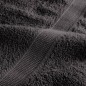 vidaXL Premium-Saunatücher SOLUND 25 Stk Anthrazit 80x200 cm 600 g/m² vidaXL Premium-Saunatücher SOLUND 25 Stk Anthrazit 80x200 cm 600 g/m²