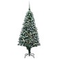 Künstlicher Weihnachtsbaum mit LEDs & Kugeln & Zapfen 210 cm Künstlicher Weihnachtsbaum mit LEDs & Kugeln & Zapfen 210 cm