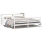 vidaXL Massivholzbett ohne Matratze Weiß 200x200 cm Kiefernholz vidaXL Massivholzbett ohne Matratze Weiß 200x200 cm Kiefernholz