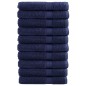 vidaXL Premium-Saunatücher SOLUND 10 Stk Marineblau 80x200 cm 600 g/m² vidaXL Premium-Saunatücher SOLUND 10 Stk Marineblau 80x200 cm 600 g/m²