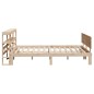 vidaXL Bettgestell mit Kopfteil ohne Matratze 120x190 cm vidaXL Bettgestell mit Kopfteil ohne Matratze 120x190 cm