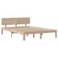 vidaXL Bettgestell mit Kopfteil ohne Matratze 120x190 cm vidaXL Bettgestell mit Kopfteil ohne Matratze 120x190 cm