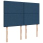 vidaXL Boxspringbett mit Matratze Blau 140x200 cm Stoff vidaXL Boxspringbett mit Matratze Blau 140x200 cm Stoff