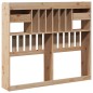 vidaXL Kopfteil mit Stauraum 120 cm Massivholz Kiefer vidaXL Kopfteil mit Stauraum 120 cm Massivholz Kiefer