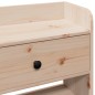 vidaXL Kopfteil mit Stauraum 150 cm Massivholz Kiefer vidaXL Kopfteil mit Stauraum 150 cm Massivholz Kiefer