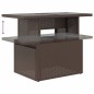 vidaXL 11-tlg. Garten-Sofagarnitur mit Kissen Braun Poly Rattan vidaXL 11-tlg. Garten-Sofagarnitur mit Kissen Braun Poly Rattan