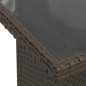 vidaXL 11-tlg. Garten-Sofagarnitur mit Kissen Braun Poly Rattan vidaXL 11-tlg. Garten-Sofagarnitur mit Kissen Braun Poly Rattan