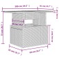 vidaXL 11-tlg. Garten-Sofagarnitur mit Kissen Braun Poly Rattan vidaXL 11-tlg. Garten-Sofagarnitur mit Kissen Braun Poly Rattan