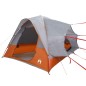 vidaXL Autozelt 4 Personen Grau und Orange Wasserfest vidaXL Autozelt 4 Personen Grau und Orange Wasserfest