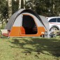 vidaXL Autozelt 4 Personen Grau und Orange Wasserfest vidaXL Autozelt 4 Personen Grau und Orange Wasserfest