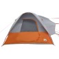 vidaXL Autozelt 4 Personen Grau und Orange Wasserfest vidaXL Autozelt 4 Personen Grau und Orange Wasserfest