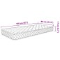 vidaXL Memory-Schaum-Matratze 80x160x17 cm Weiß vidaXL Memory-Schaum-Matratze 80x160x17 cm Weiß