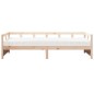 vidaXL Tagesbett mit Matratze 80x200 cm Massivholz Kiefer vidaXL Tagesbett mit Matratze 80x200 cm Massivholz Kiefer