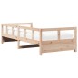 vidaXL Tagesbett mit Matratze 80x200 cm Massivholz Kiefer vidaXL Tagesbett mit Matratze 80x200 cm Massivholz Kiefer