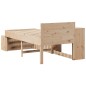 vidaXL Massivholzbett ohne Matratze 75x190 cm Kiefernholz vidaXL Massivholzbett ohne Matratze 75x190 cm Kiefernholz