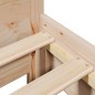 vidaXL Massivholzbett ohne Matratze 75x190 cm Kiefernholz vidaXL Massivholzbett ohne Matratze 75x190 cm Kiefernholz