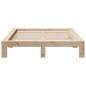 vidaXL Massivholzbett ohne Matratze 150x200 cm Kiefernholz vidaXL Massivholzbett ohne Matratze 150x200 cm Kiefernholz