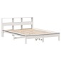 vidaXL Massivholzbett ohne Matratze Weiß 140x200 cm Kiefernholz vidaXL Massivholzbett ohne Matratze Weiß 140x200 cm Kiefernholz