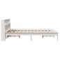 vidaXL Massivholzbett ohne Matratze Weiß 140x200 cm Kiefernholz vidaXL Massivholzbett ohne Matratze Weiß 140x200 cm Kiefernholz