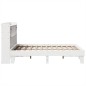 vidaXL Massivholzbett ohne Matratze Weiß 160x200 Kiefernholz vidaXL Massivholzbett ohne Matratze Weiß 160x200 Kiefernholz