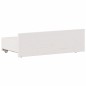 vidaXL Massivholzbett ohne Matratze mit Kopfteil 90x200 cm Weiß vidaXL Massivholzbett ohne Matratze mit Kopfteil 90x200 cm Weiß