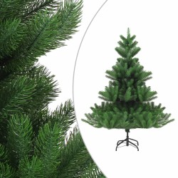 vidaXL Künstlicher Weihnachtsbaum Nordmann LED & Kugeln Grün 240 cm