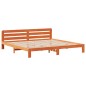 vidaXL Massivholzbett ohne Matratze Wachsbraun 180x200 Kiefernholz vidaXL Massivholzbett ohne Matratze Wachsbraun 180x200 Kiefernholz