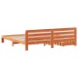 vidaXL Massivholzbett ohne Matratze Wachsbraun 180x200 Kiefernholz vidaXL Massivholzbett ohne Matratze Wachsbraun 180x200 Kiefernholz