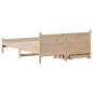 vidaXL Massivholzbett ohne Matratze 120x200 cm Kiefernholz vidaXL Massivholzbett ohne Matratze 120x200 cm Kiefernholz