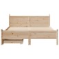 vidaXL Massivholzbett ohne Matratze 150x200 cm Kiefernholz vidaXL Massivholzbett ohne Matratze 150x200 cm Kiefernholz