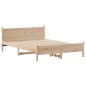vidaXL Massivholzbett ohne Matratze 150x200 cm Kiefernholz vidaXL Massivholzbett ohne Matratze 150x200 cm Kiefernholz