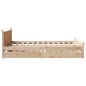 vidaXL Massivholzbett ohne Matratze 150x200 cm Kiefernholz vidaXL Massivholzbett ohne Matratze 150x200 cm Kiefernholz