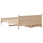 vidaXL Massivholzbett ohne Matratze 150x200 cm Kiefernholz vidaXL Massivholzbett ohne Matratze 150x200 cm Kiefernholz