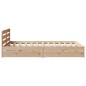 vidaXL Massivholzbett ohne Matratze 120x200 cm Kiefernholz vidaXL Massivholzbett ohne Matratze 120x200 cm Kiefernholz