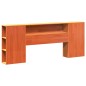 vidaXL Massivholzbett ohne Matratze Wachsbraun 200x200 Massivholz vidaXL Massivholzbett ohne Matratze Wachsbraun 200x200 Massivholz