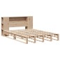 vidaXL Massivholzbett mit Regal ohne Matratze 140x200 cm vidaXL Massivholzbett mit Regal ohne Matratze 140x200 cm