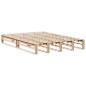 vidaXL Massivholzbett mit Regal ohne Matratze 140x200 cm vidaXL Massivholzbett mit Regal ohne Matratze 140x200 cm