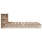 vidaXL Massivholzbett mit Regal ohne Matratze 140x200 cm vidaXL Massivholzbett mit Regal ohne Matratze 140x200 cm
